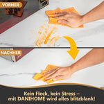 DANIHOME Schwammtücher Gelb 5er-Set