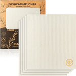 DANIHOME Schwammtücher Weiß 5er-Set