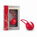 KI-generiert – Fun Factory Smartball Uno – Weiß - India Red – mit Verpackung – Abbildung ähnlich