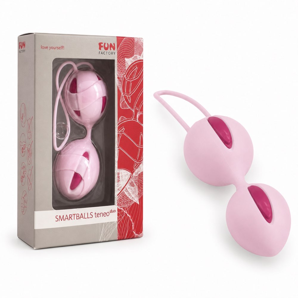 KI-generiert – Fun Factory Smartballs Duo – Pink - Baby Rosé – mit Verpackung – Abbildung ähnlich