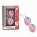 KI-generiert – Fun Factory Smartballs Duo – Pink - Türkis – mit Verpackung – Abbildung ähnlich
