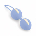 KI-generiert – Fun Factory Smartballs Duo – Vanille - Baby Blue – ohne Verpackung – Abbildung ähnlich