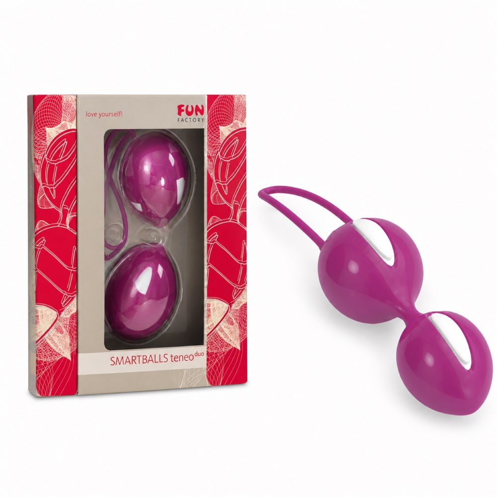 KI-generiert – Fun Factory Smartballs Duo – Weiß - Traube – mit Verpackung – Abbildung ähnlich