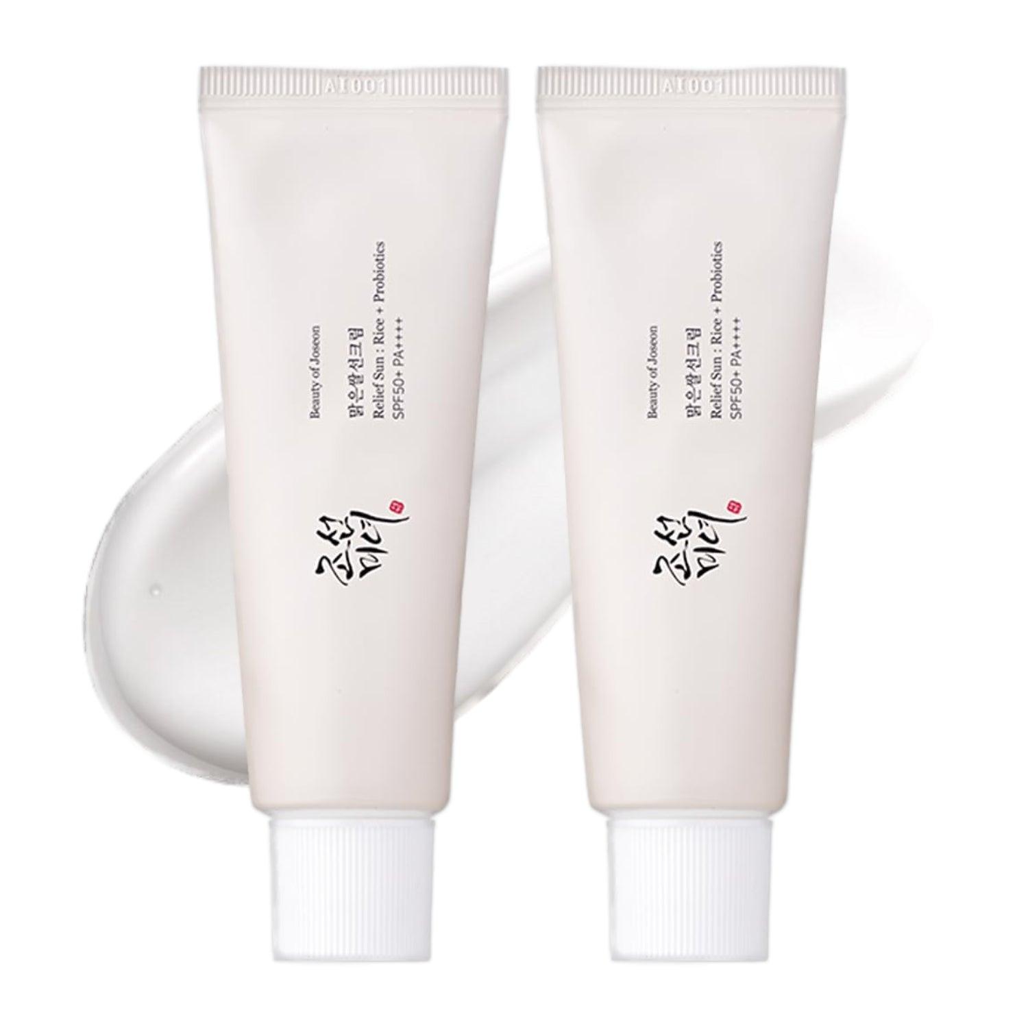Beauty of Joseon Relief Sun Rice + Probiotics SPF 50+ (2er Pack) - DaniChou-Store