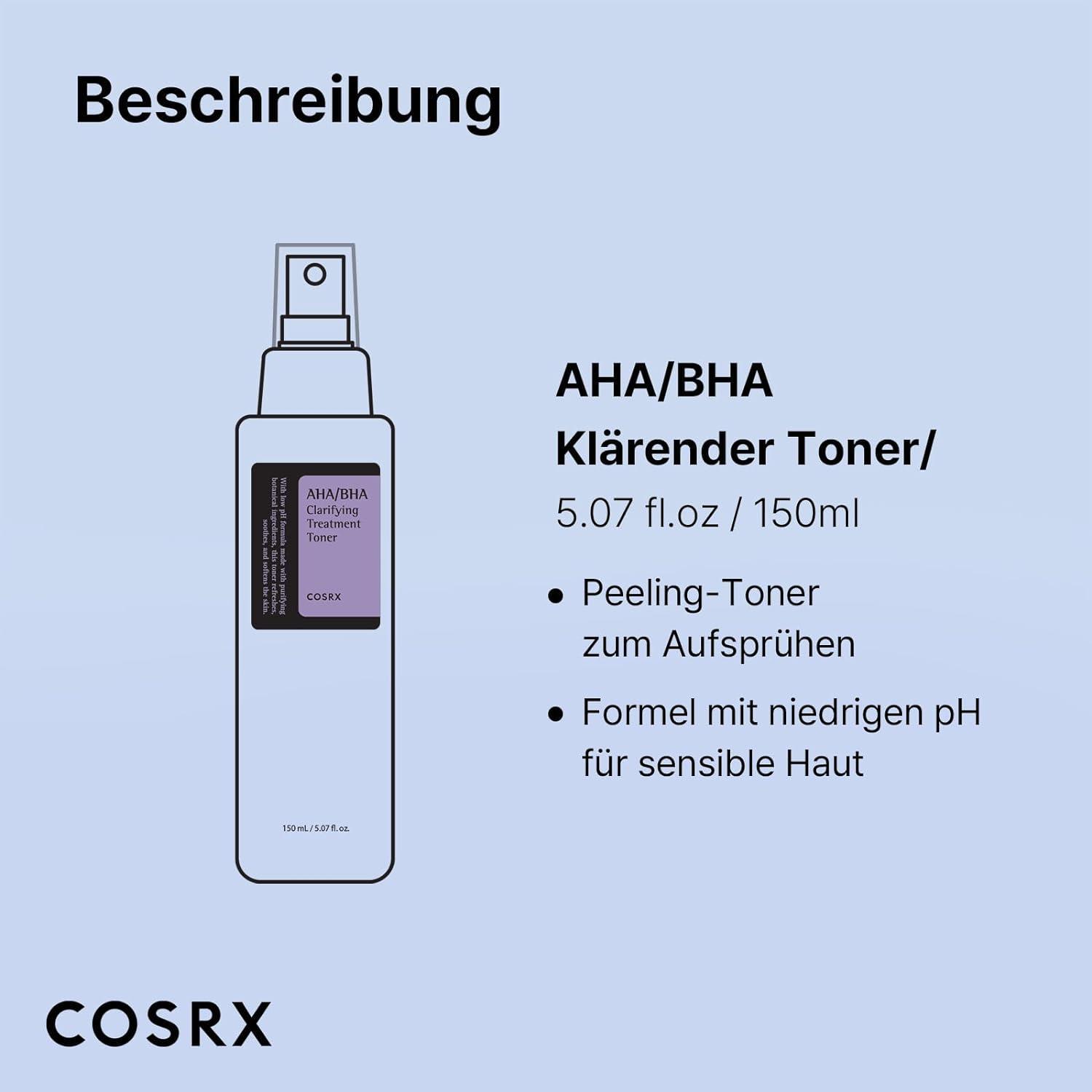 COSRX AHA/BHA Clarifying Treatment Toner 150 ml - DaniChou-Store