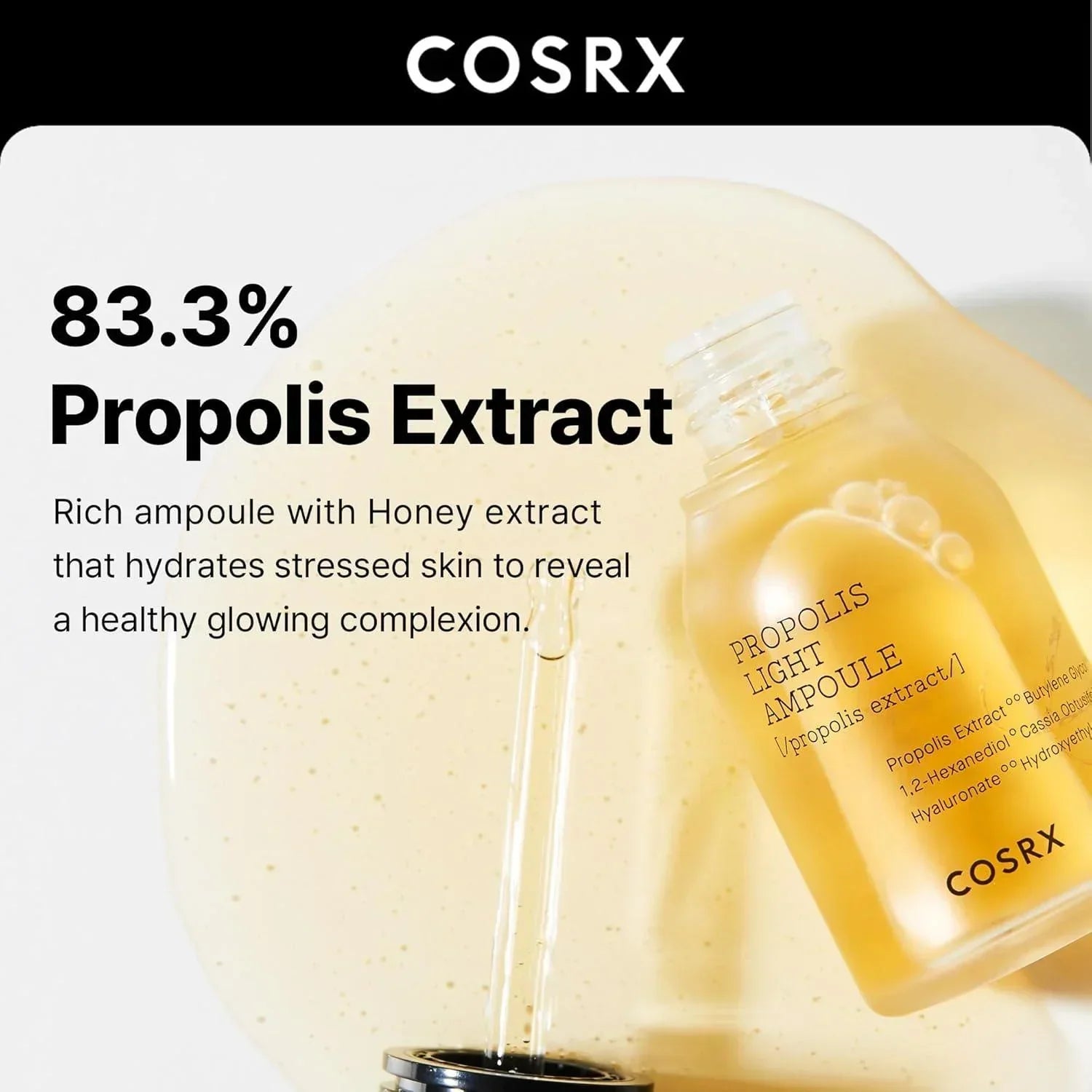 COSRX Full Fit Propolis Light Ampoule - Glow Serum - DaniChou-Store