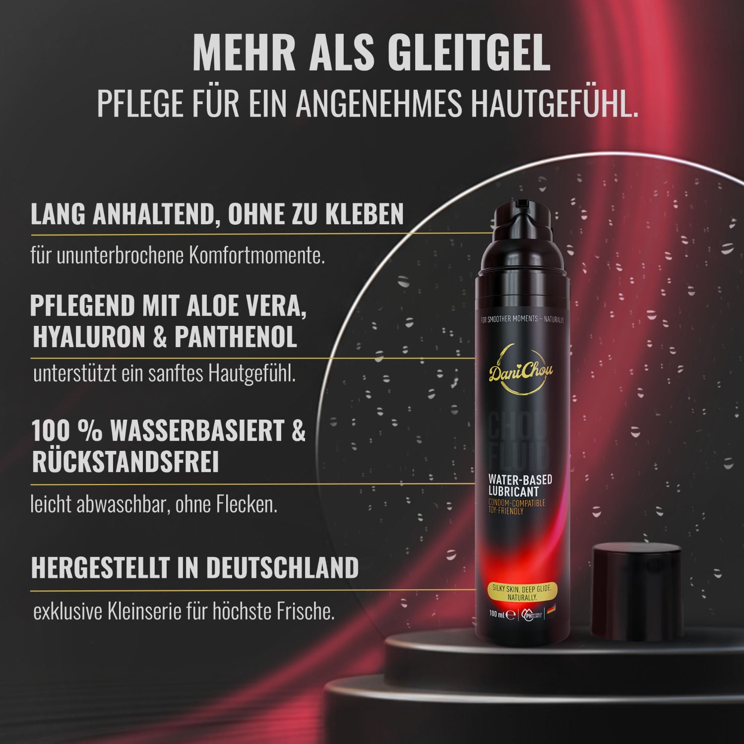 DaniChou ChouFluid Gleitgel 100ml - Gleitmittel Wasserbasis