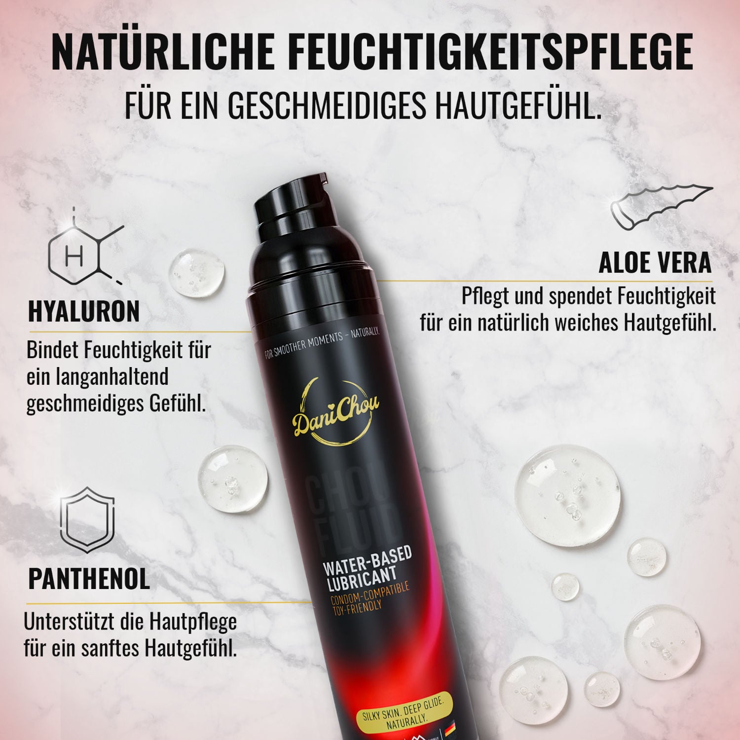 DaniChou ChouFluid Gleitgel 100ml - Gleitmittel Wasserbasis