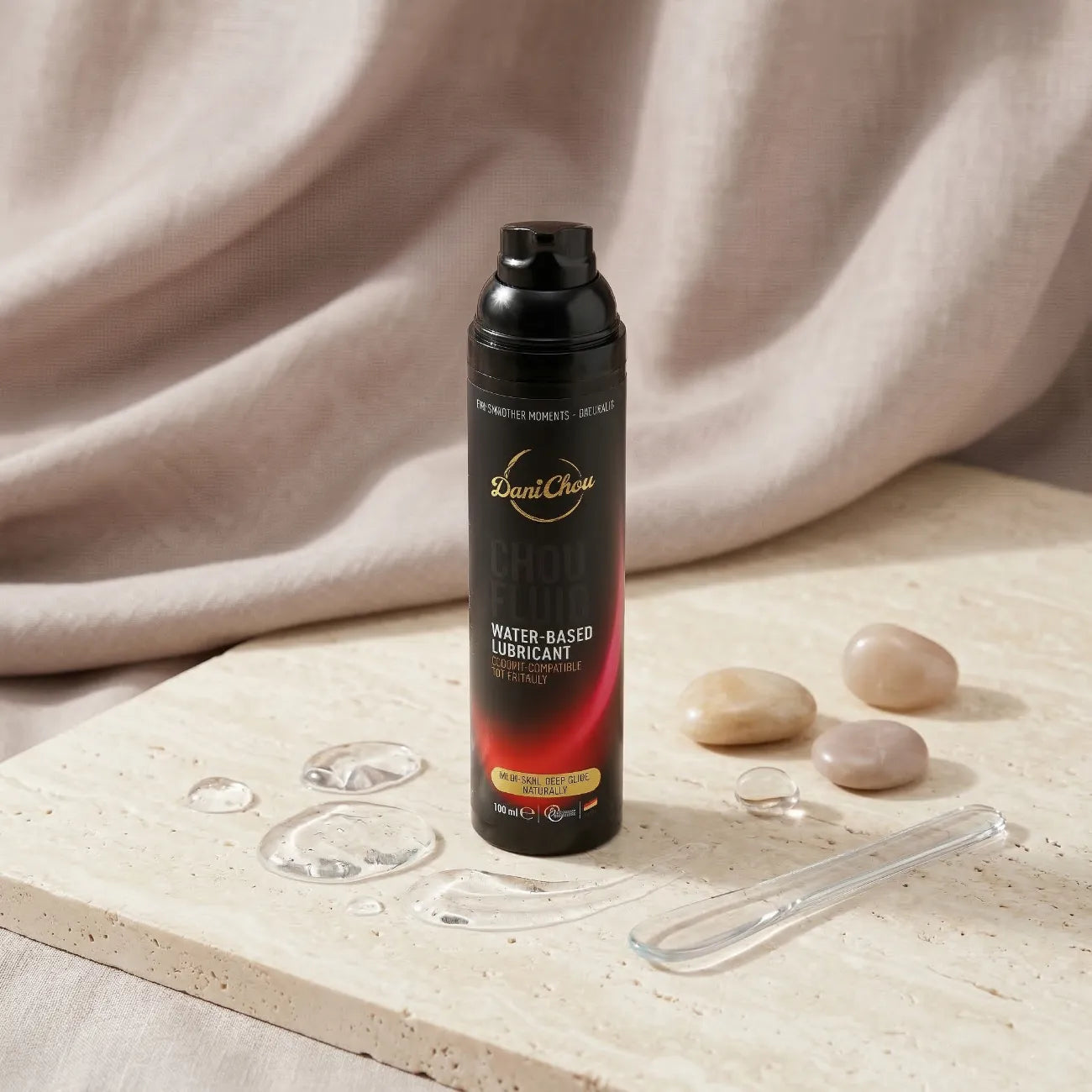 Gleitgel bei DaniChou – hochwertiges wasserbasiertes Gleitgel in stilvoller Premium-Inszenierung