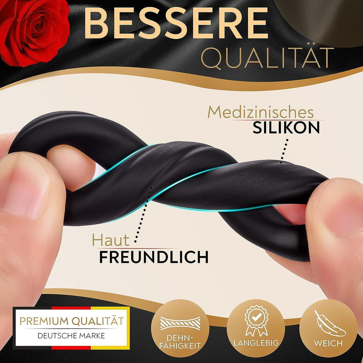 DaniChou PowerRings 5X Set - Penisringe – Ansicht 4
