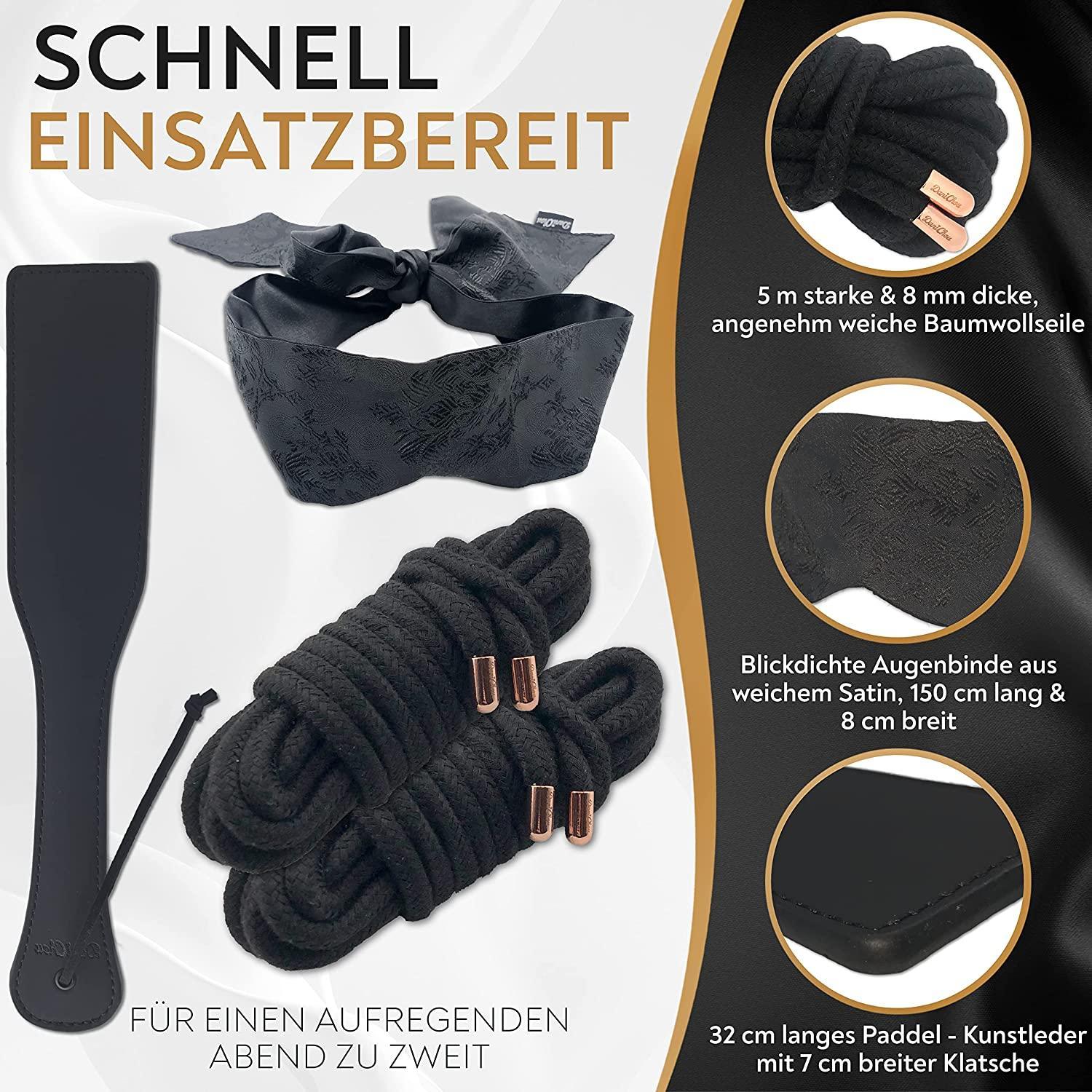 5 tlg. Premium BDSM / Bondageset - DaniChou-Store