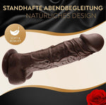 Silikon XXL BBC Dildo mit Saugnapf, Ø 6 cm, Länge 21 cm / 27 cm - DaniChou-Store