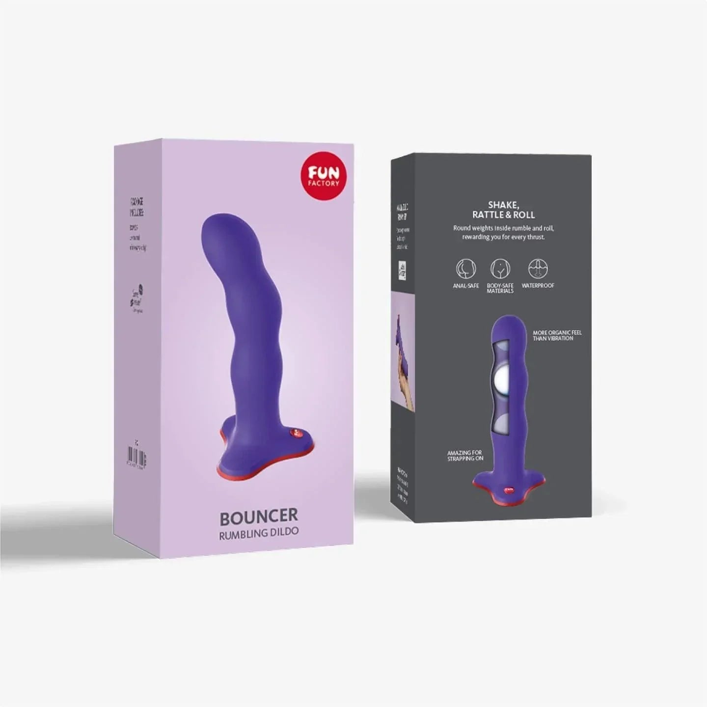 Fun Factory BOUNCER Dildo - Flashy Purple