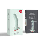 FUN FACTORY BOUNCER Dildo Sage Green mit Verpackung