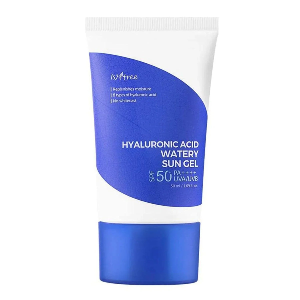 ISNTREE Hyaluronic Acid Watery Sun Gel SPF 50+ PA++++ – Ultimativer Sonnenschutz &amp; Feuchtigkeitspflege, 50 ml - DaniChou-Store