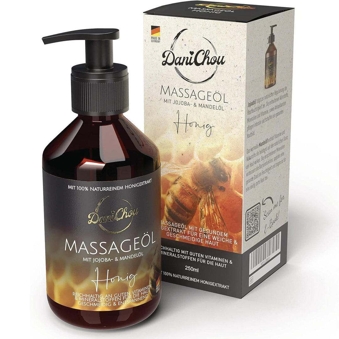 DaniChou Massageöl Honig 250 ml - DaniChou-Store
