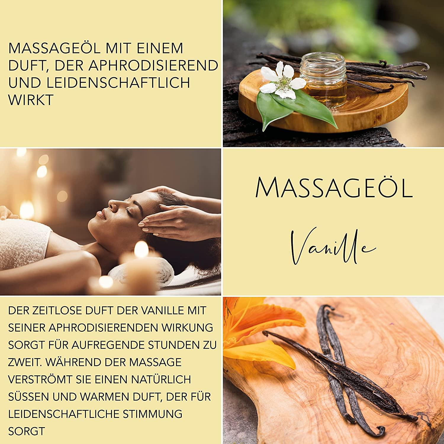 DaniChou Massageöl Vanille 250 ml - Bild 3