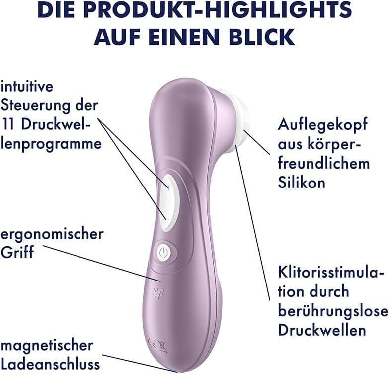 Satisfyer Pro 2 Generation Druckwellenvibrator - DaniChou-Store