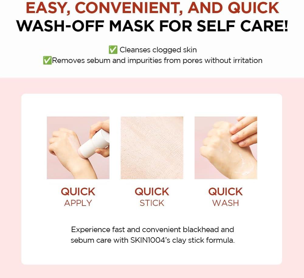 SKIN1004 Madagascar Centella Poremizing Quick Clay Stick Mask 27g - DaniChou-Store